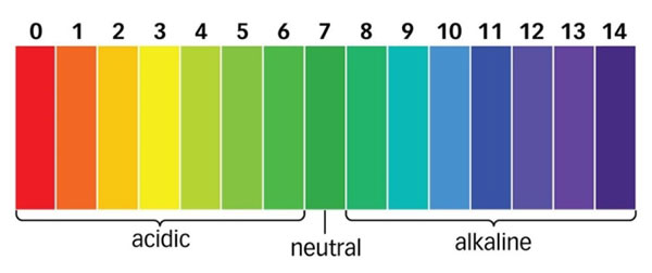 Water Alkaline Chart