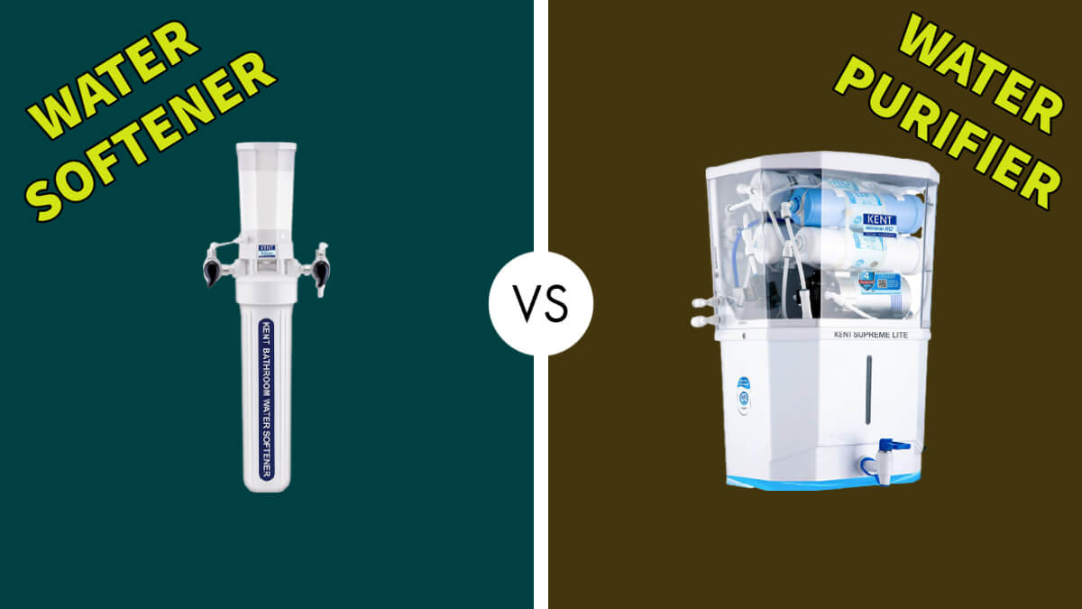 Water Softener Vs. Water Purifier – What's The Difference