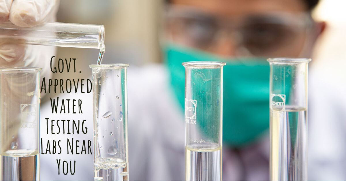 How to Find Govt Approved Water Testing Lab Near Me
